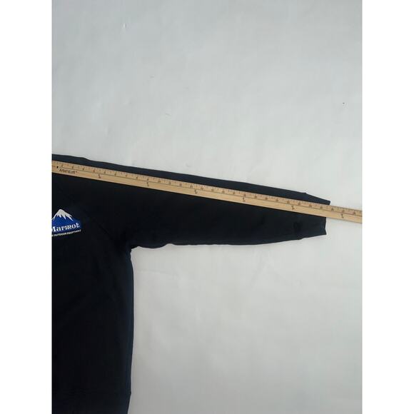 MARMOT MOUNTAIN WORKS FINE OUTDOOR EQUIPMENT CREW NECK BASIC SWEATSHIRT BLACK - Picture 5 of 10